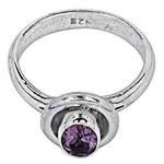 将图像加载到图库查看器中, 925 Silver Amethyst Ring for Women | Gemstone Jewelry