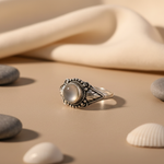将图像加载到图库查看器中, 925 Silver Moonstone Ring for Women | Gift Jewelry