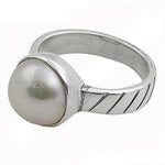 将图像加载到图库查看器中, 925 Silver Pearl Ring for Women | Elegant Jewelry Gift