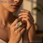 Load image into Gallery viewer, 925 Sterling Silver Ring with Gemstone | Women's Fashion Jewelry