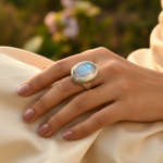 Load image into Gallery viewer, 925 Sterling Silver Moonstone Ring for Women | Gift Jewelry