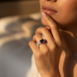 Load image into Gallery viewer, 925 Silver Amethyst Ring for Women | Gemstone Jewelry