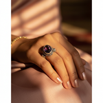 将图像加载到图库查看器中, 925 Silver Amethyst Ring for Women | Gemstone Jewelry