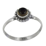 将图像加载到图库查看器中, 925 Silver Smoky Quartz Ring for Women | Daily Wear Jewelry