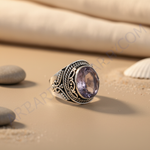 Load image into Gallery viewer, 925 Sterling Silver Amethyst Ring for Women | Gemstone Jewelry