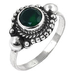 将图像加载到图库查看器中, 925 Sterling Silver Green Onyx Ring for Women | Gift Jewelry