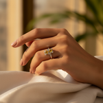 Load image into Gallery viewer, 925 Silver Yellow Sapphire Ring for Women | Gemstone Jewelry
