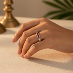 Load image into Gallery viewer, Silver Ruby Ring for Women | Gemstone Ring | Gift