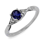 Load image into Gallery viewer, 925 Silver Blue Sapphire Ring for Women | Gemstone Jewelry