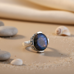 Load image into Gallery viewer, 925 Silver Labradorite Gemstone Ring for Women | Gift Jewelry