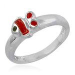 将图像加载到图库查看器中, 925 Silver Red Stone Ring for Women | Gift Jewelry