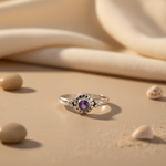 将图像加载到图库查看器中, 925 Silver Amethyst Ring for Women | Gemstone Jewelry