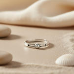 将图像加载到图库查看器中, 925 Silver Pearl Ring for Women | Minimalist Jewelry