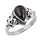 将图像加载到图库查看器中, 925 Silver Black Gemstone Ring for Women | Gift Jewelry