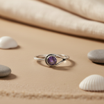 将图像加载到图库查看器中, 925 Silver Amethyst Ring for Women | Gemstone Jewelry
