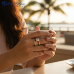 Load image into Gallery viewer, 925 Sterling Silver Gemstone Ring | Colorful Stone Ring for Women