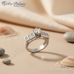 Load image into Gallery viewer, 925 Silver Cubic Zirconia Ring for Women | Engagement Gift