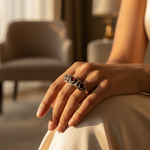 将图像加载到图库查看器中, 925 Silver Garnet Gemstone Ring for Women | Gift Jewelry