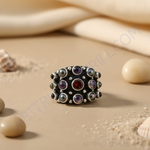 Load image into Gallery viewer, 925 Sterling Silver Gemstone Ring for Women | Cocktail Ring