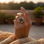 Load image into Gallery viewer, 925 Silver Gemstone Ring for Women | Statement Jewelry