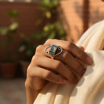 将图像加载到图库查看器中, 925 Sterling Silver Labradorite Ring for Women | Gift Jewelry
