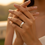 Load image into Gallery viewer, 925 Sterling Silver Wave Ring for Women | Minimalist Jewelry