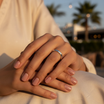 将图像加载到图库查看器中, 925 Silver Hammered Ring for Women | Minimalist Jewelry