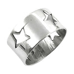 Load image into Gallery viewer, 925 Silver Star Cutout Ring for Women | Statement Jewelry