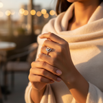 Load image into Gallery viewer, 925 Silver Heart Ring with Cubic Zirconia | Women's Ring