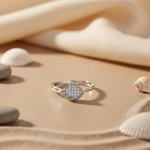 将图像加载到图库查看器中, 925 Silver Diamond-Accented Ring | Women's Fashion Ring