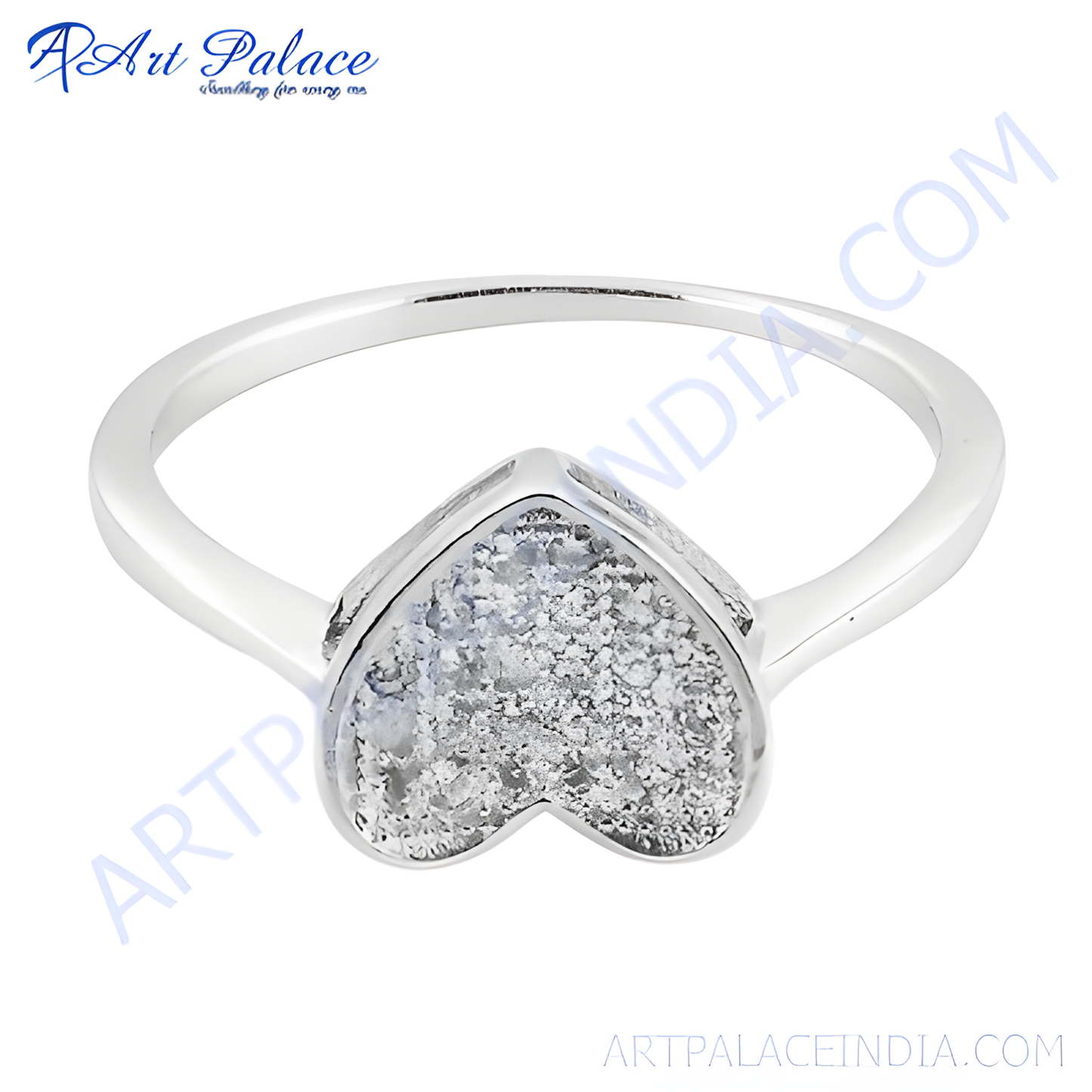 Antique Style Cubic Zirconia Silver Ring