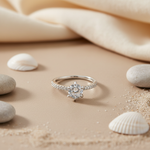将图像加载到图库查看器中, 925 Silver Cubic Zirconia Ring for Women | Engagement Gift