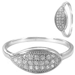 将图像加载到图库查看器中, 925 Sterling Silver Pave Ring for Women | Gift Jewelry