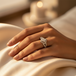 Load image into Gallery viewer, 925 Silver Princess Cut Diamond Ring for Women | Gift Jewelry