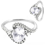 将图像加载到图库查看器中, 925 Silver Cubic Zirconia Ring for Women | Gift Jewelry