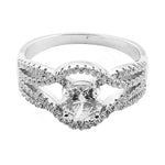 将图像加载到图库查看器中, 925 Silver Cubic Zirconia Ring for Women | Engagement Ring