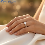 Load image into Gallery viewer, 925 Sterling Silver Ring with CZ Stones | For Women | Gift