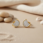 Load image into Gallery viewer, gold plating Crystal Stud Earrings | Women's Fashion Jewelry