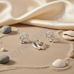 Load image into Gallery viewer, 925 Sterling Silver Heart Stud Earrings | Women's Fashion Jewelry