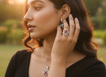 Load image into Gallery viewer, 925 Silver Ruby Jewelry Set for Women | Gift Idea