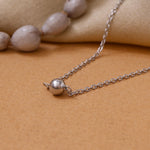 Load image into Gallery viewer, 925 Silver Ball Bead Anklet for Women | Delicate Foot Jewelry