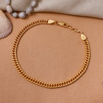 Load image into Gallery viewer, Gold plating Plated Curb Chain Bracelet | Men & Women | Daily Wear