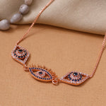Load image into Gallery viewer, Rose gold plating Evil Eye Bracelet for Women | Protection Jewelry
