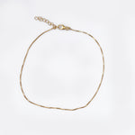 将图像加载到图库查看器中, gold plating Snake Chain Anklet for Women | Delicate Foot Jewelry