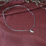将图像加载到图库查看器中, 925 Silver Moon Anklet for Women | Dainty Foot Jewelry