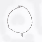 Load image into Gallery viewer, 925 Silver Moon Anklet for Women | Dainty Foot Jewelry