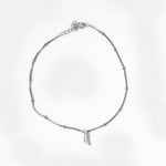 将图像加载到图库查看器中, 925 Silver Moon Anklet for Women | Dainty Foot Jewelry
