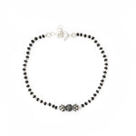 将图像加载到图库查看器中, 925 Silver Black Bead Bracelet for Women | Daily Wear Jewelry