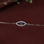 将图像加载到图库查看器中, Rose gold plating Evil Eye Bracelet for Women | Protection Jewelry Gift