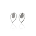 将图像加载到图库查看器中, Silver Teardrop Earrings for Women | Minimalist Jewelry Gift